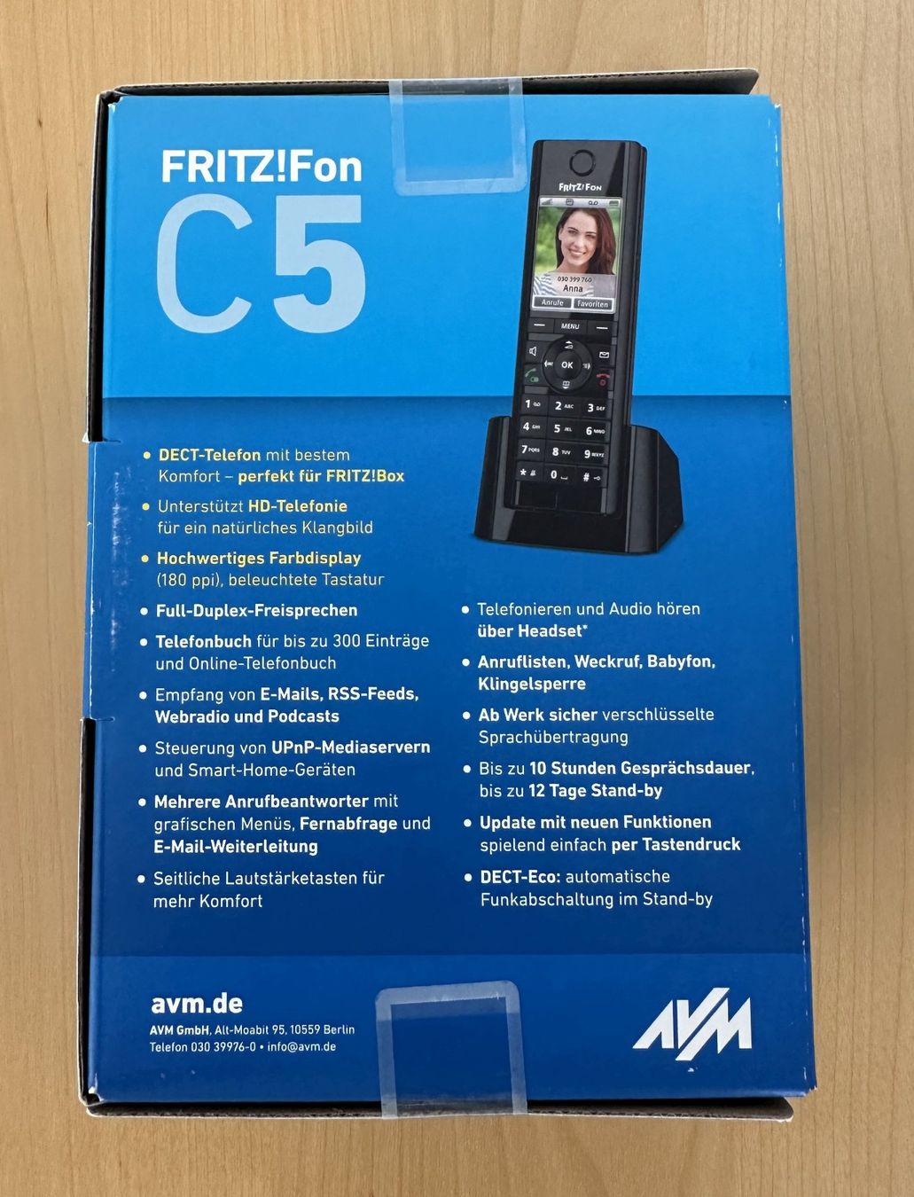 Avm Telefoni: AVM Fritz!Fon C5 – Nuovo e nell'imballaggio originale da Dielsdorf venduto da Empowered 2