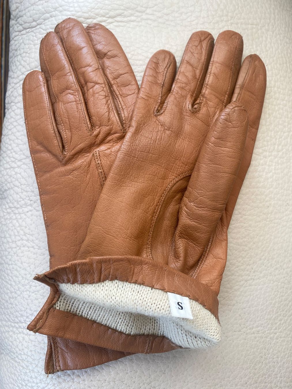 Guanti & manicotti: Vintage Lammleder Handschuhe Gr. S – Usato da Besazio venduto da lionheart63 2
