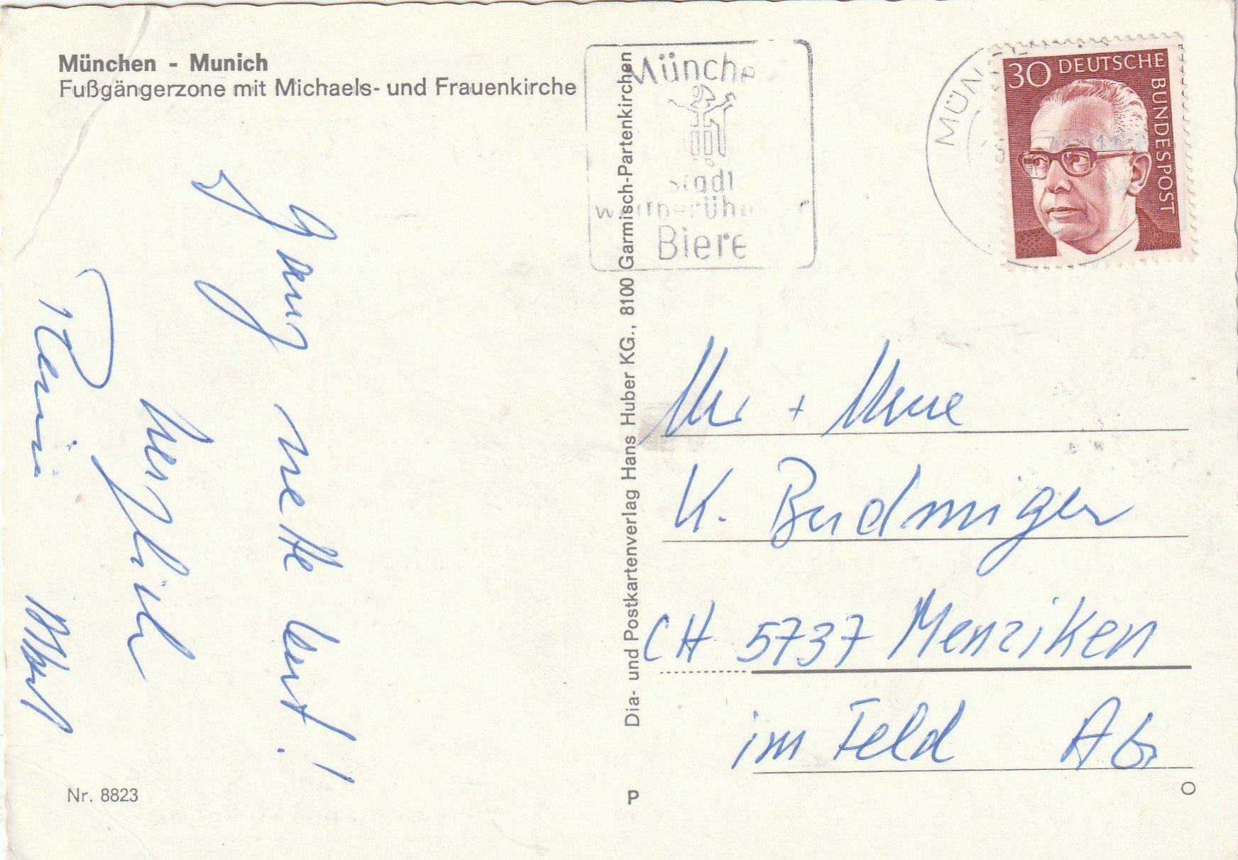 Cartoline postali: München – Usato da Lumbrein venduto da made02 1