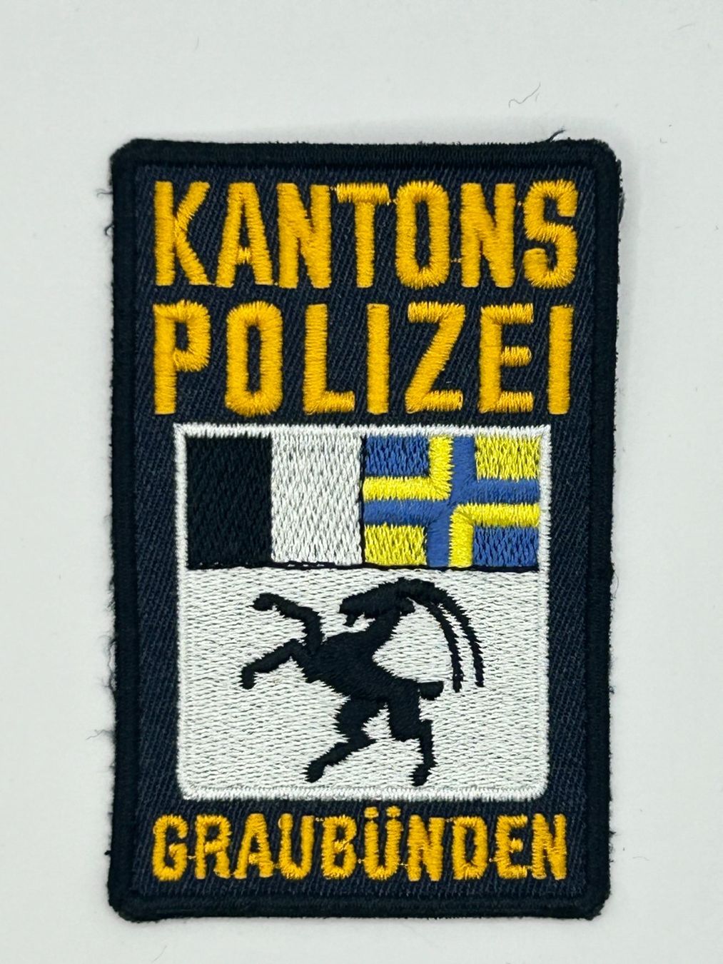 Swiss Placchette & Badge: Selten altes Abzeichen Kapo Graubünden deutsch – Usato da Schaan venduto da Auring61