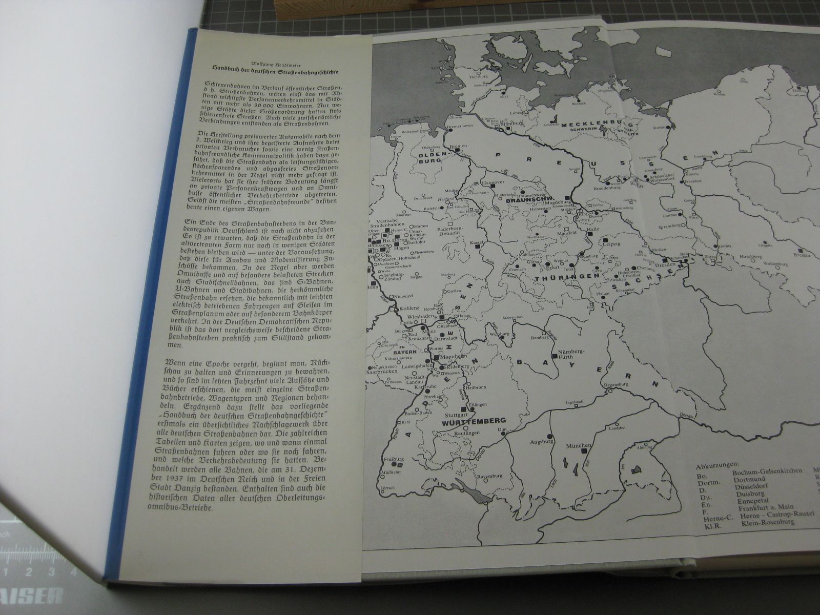 Libri: Handbuch der deutschen Strassenbahngesc – Usato da Malters venduto da Marosko 1