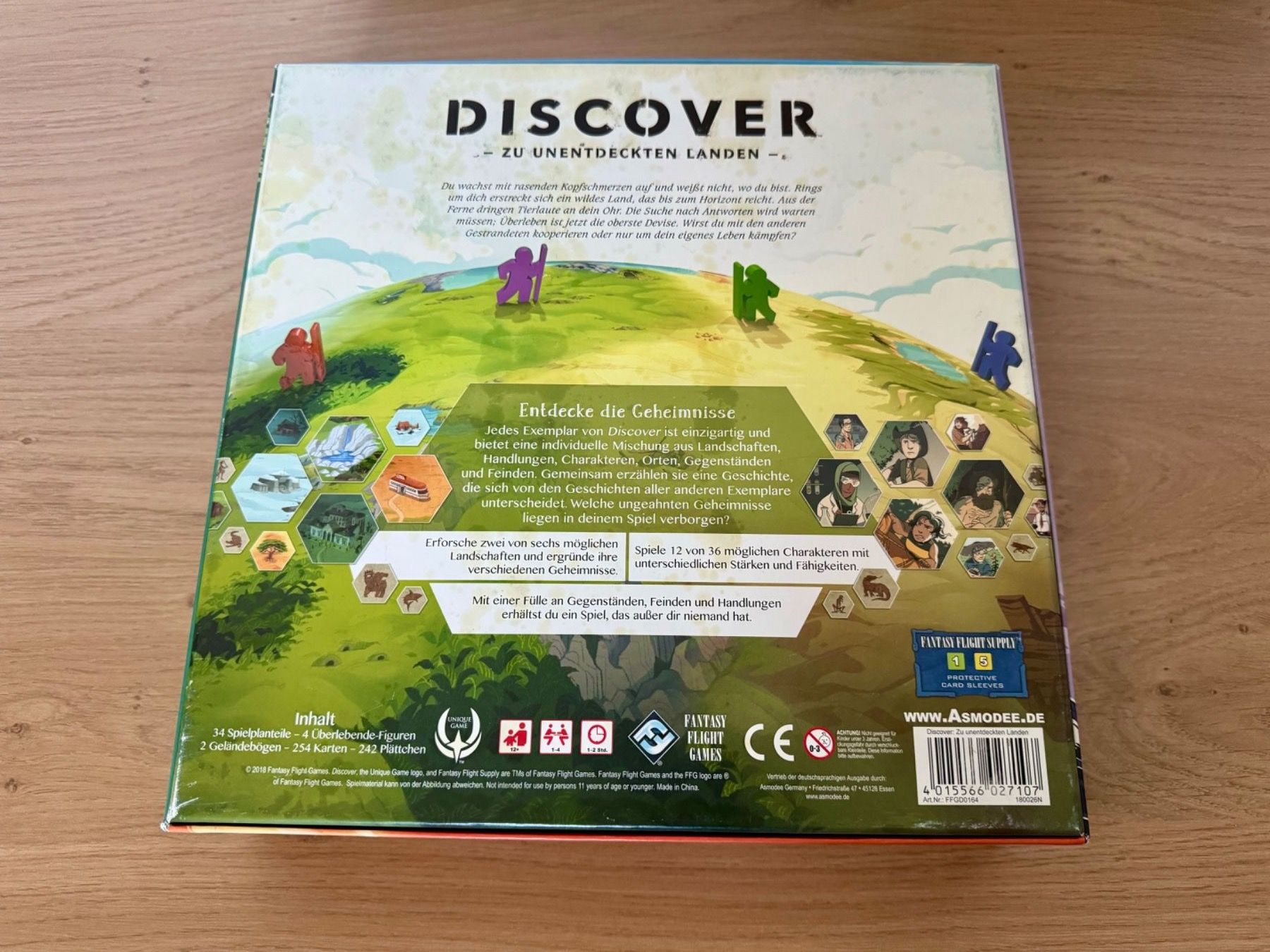 Spiele: Fantasy Flight Games - Discover - Zu unentdeckten Landen – Gebraucht aus Rothrist von Fondgruebe 3