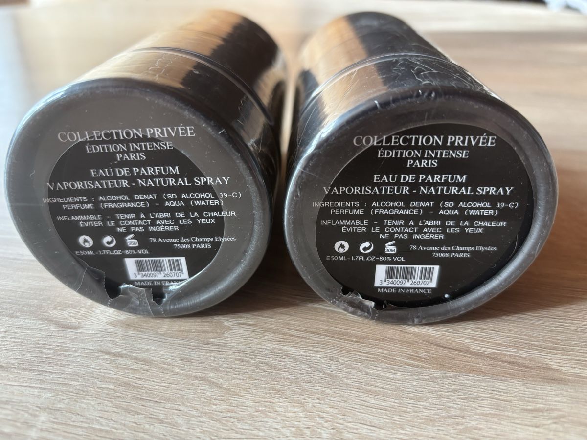 Parfums & Eau de Toilette: Collection Privée, Eau de parfum "Gris" und "Bois Intense" – Neuf avec emballage d'origine à Trübbach par Mansur93 3