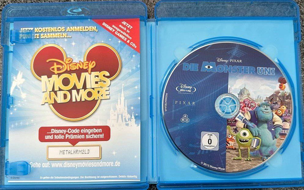 Tous les DVDs: Die Monster AG 3D + Die Monster Uni Blu-ray – D'occasion à Beringen par Mantafisch1 7
