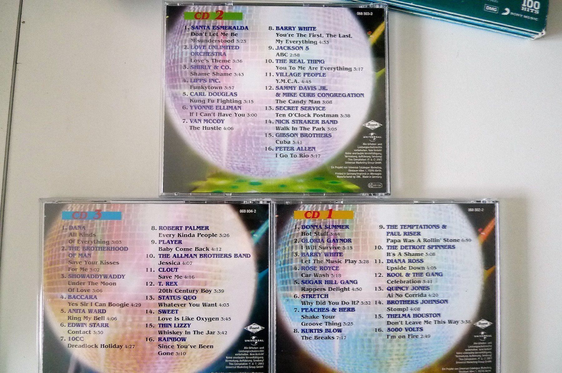 CDs: 3 CD-Box Kulthits der 70 er Jahre – Gebraucht aus Sissach von Greywolf61 1