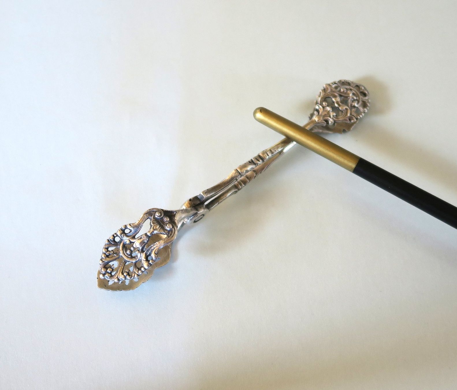 Set di posate: Zuckerzange Silber 915 – Usato da Brittnau venduto da marlenestone 1