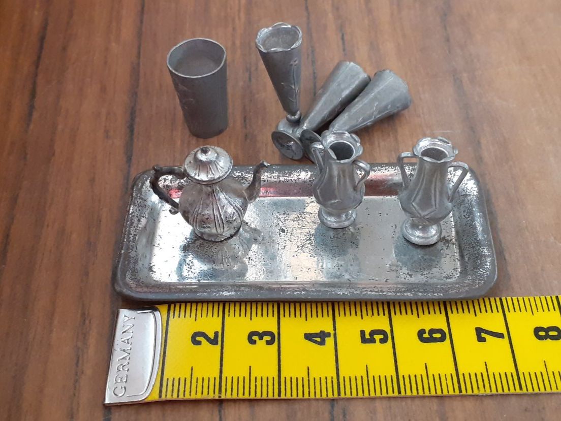 Puppenhäuser & -möbel: Puppenstube Servierset Zinn – Gebraucht aus Mörschwil von lindaswunderkiste 8