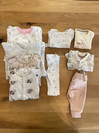 Baby Kleiderpaket Gr. 56 Mädchen Frühling/Sommer