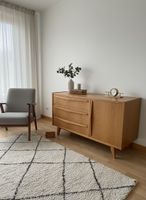 Mid Century Sideboard 3 Schubladen 1 Tür vintage