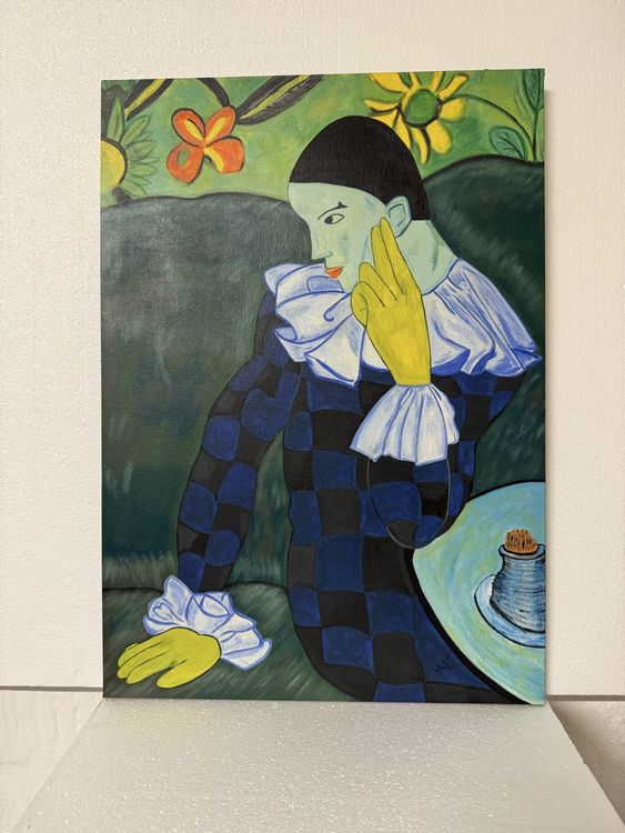 picasso-arlequin-penchant-gem-lde-repro-leinwandbild-sign-neu
