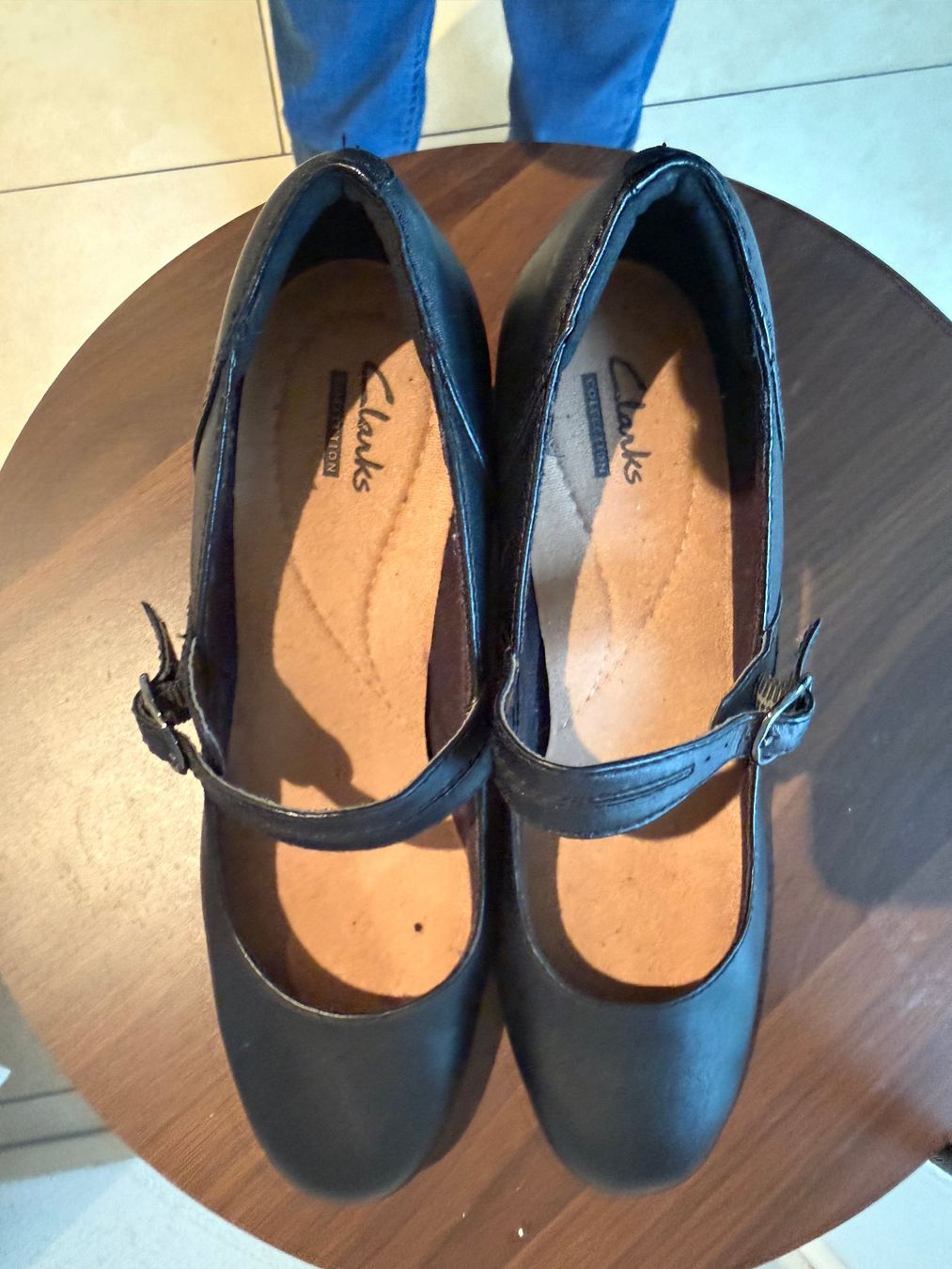 Clarks Scarpe da donna: Clark Riemchenschuhe Grösse 7 D oder 41, Leder – Usato da Kirchdorf AG venduto da Coco0805 3