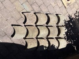 Rasenkanten-Platten grau 15 x 18 x 5 cm