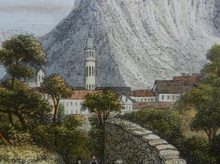 Incisioni: Lugano koloriert – Usato da Risch venduto da Rischli15 8