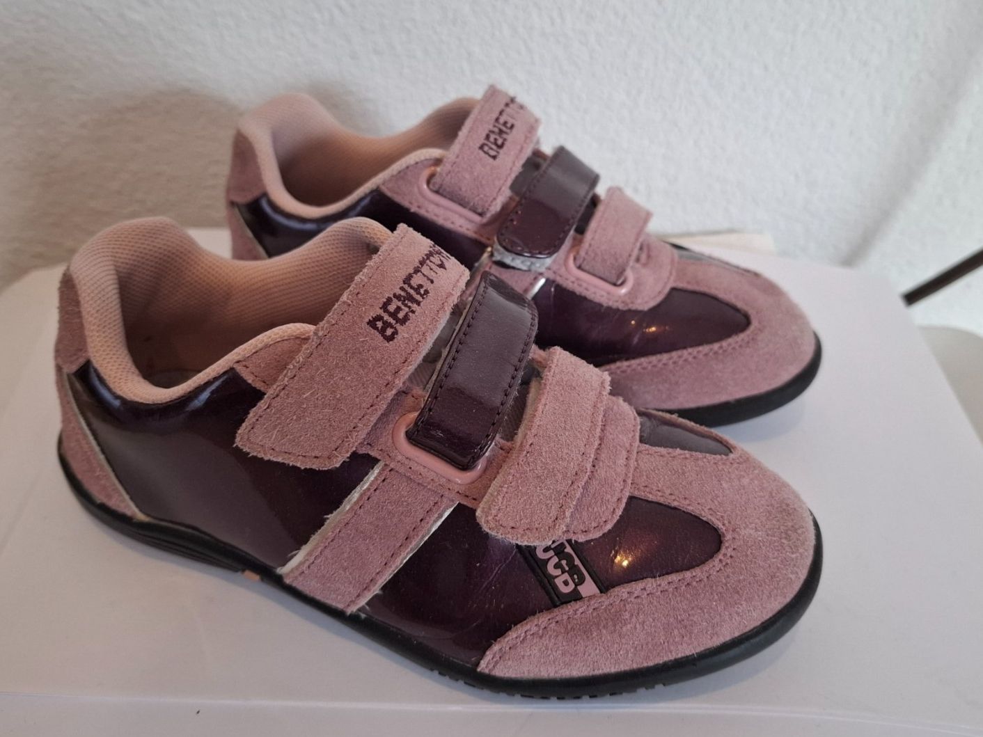 Benetton Scarpe per ragazze: Benetton, Sneaker, rosa/lila, Gr. 29 – Usato da Dornach venduto da shoe-lina