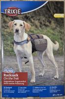 Trixie Hunderucksack On The Trek, Grösse M-L - Neu!