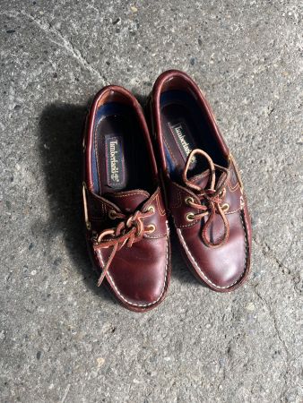 Vintage Timberland Boat Shoes Size 36