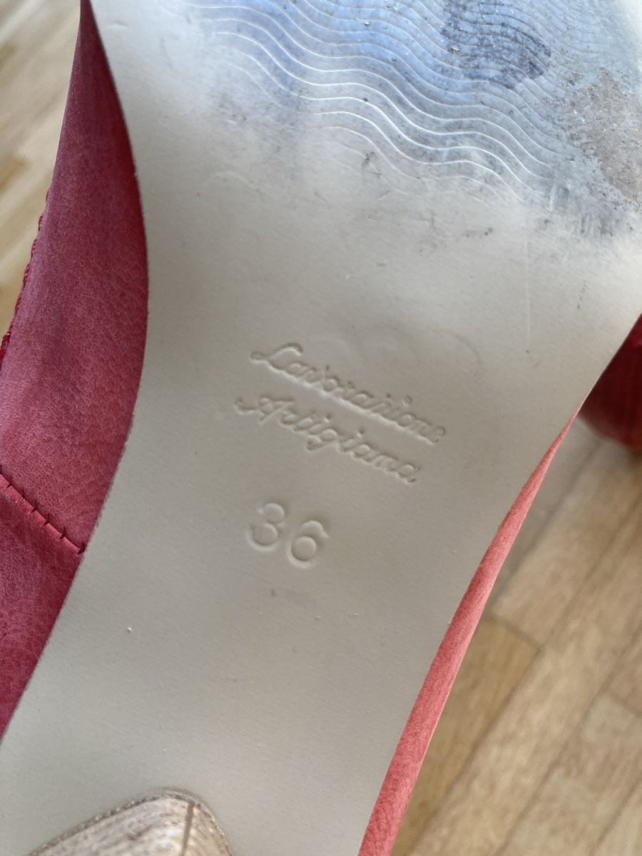 Scarpe da donna: Zign Leder-Pumps, coral, Gr. 36 – Usato da Schlieren venduto da cotopaxi06 2