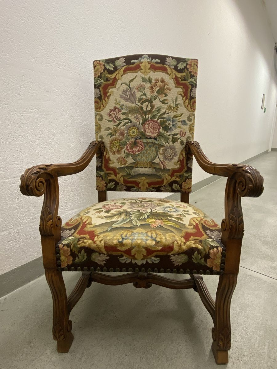 Sessel: Antiker Gobelin Sessel Louis XV-Stil  – Gebraucht aus Männedorf von Adamiat 7