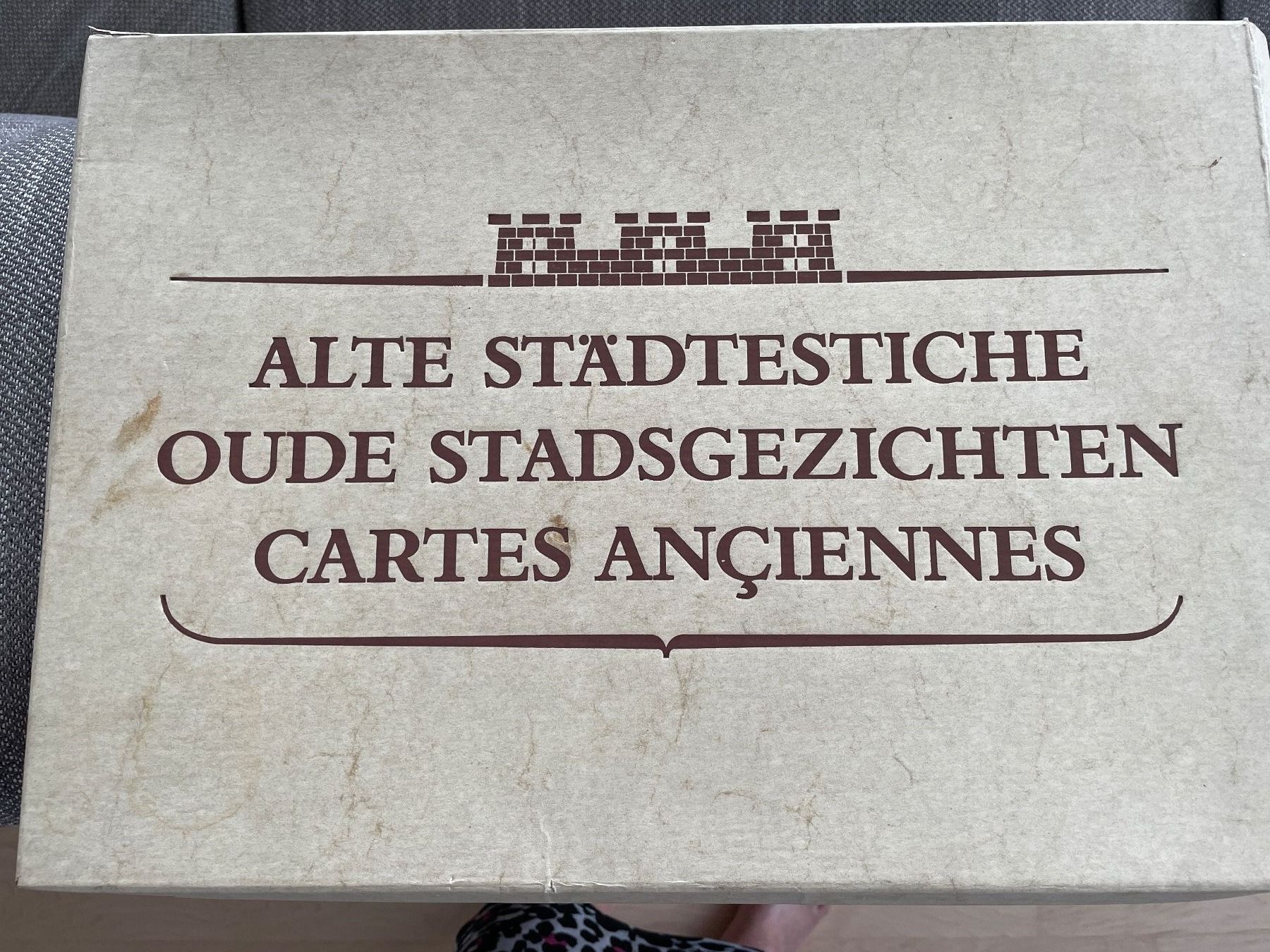 Gravures: alte Städtestiche – D'occasion à Adligenswil par reni123456