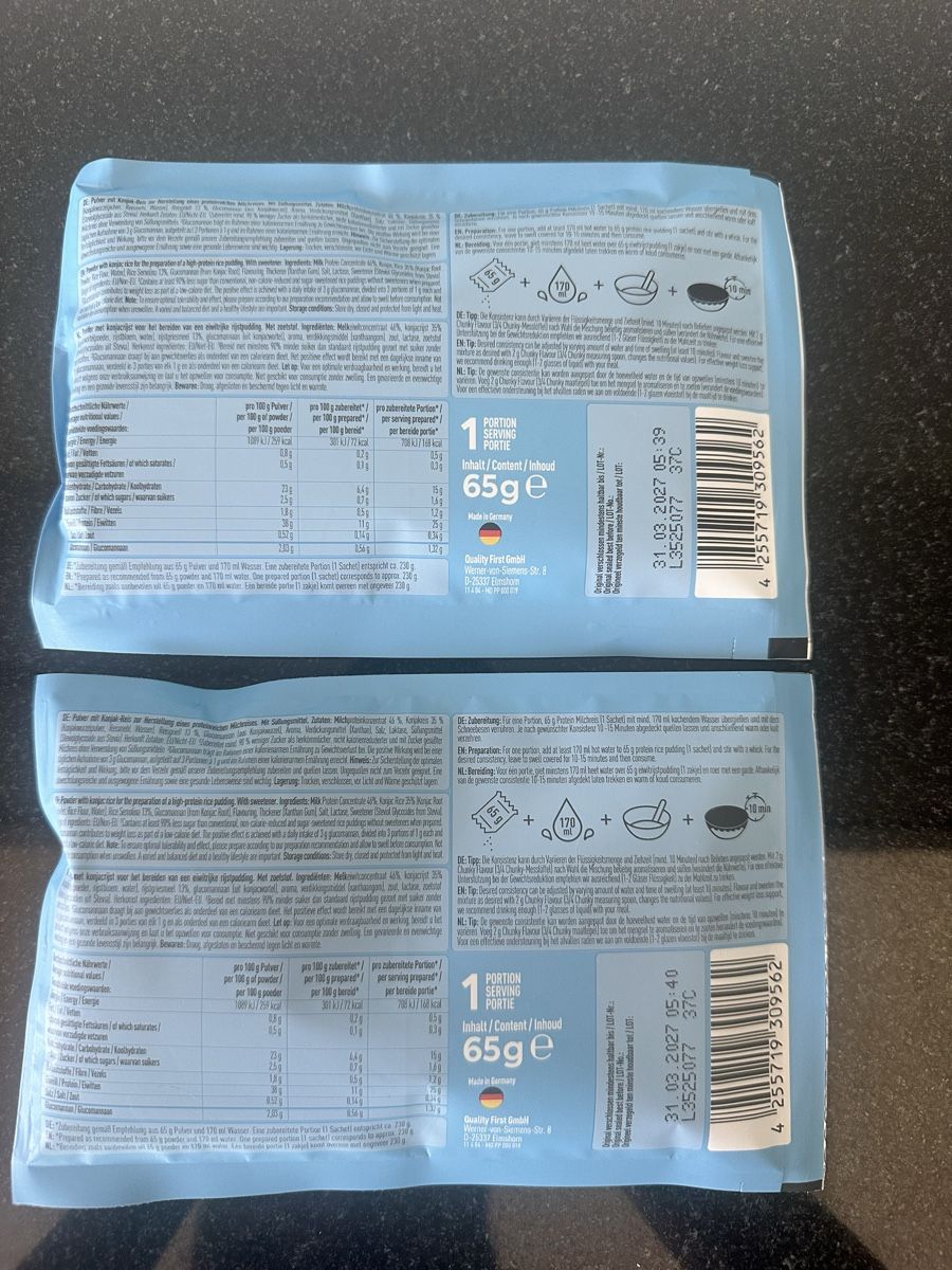 More Nutrition Cibi & Specialità: 2x More Protein Milchreis Original Taste – Nuovo e nell'imballaggio originale da Wangen SZ venduto da Jaay_Sky 1
