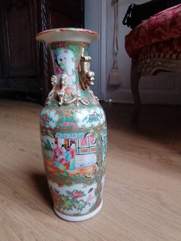 Vasi & Recipienti: Vase balustre Chine XIXème CANTON – Usato da Chernex venduto da lar_w99f 3
