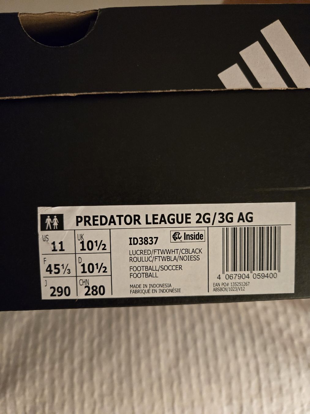 Porte da calcio e da hockey: Adidas Predator Football Artificial Grass – Nuovo e nell'imballaggio originale da Meilen venduto da UEDAQUERUEDA 1