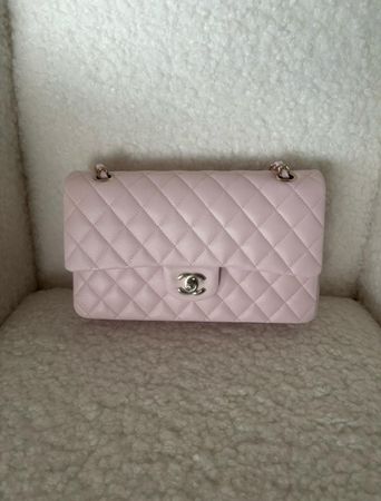22P CLASSIC FLAP BAG CHANEL NEUF EN ROSE