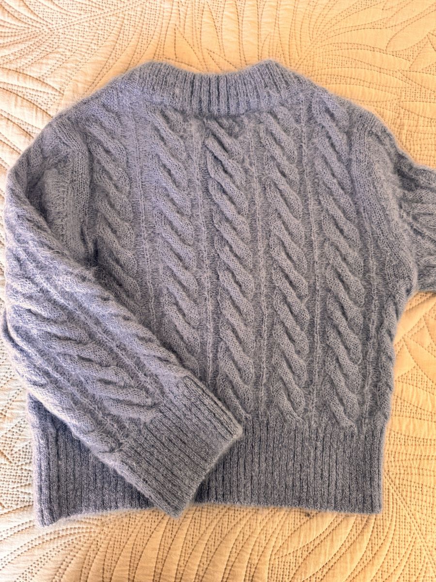 Maglioni & Felpe: Pull ERDEM x H&M bleu ciel angora – Usato da Les Acacias venduto da Janar 1