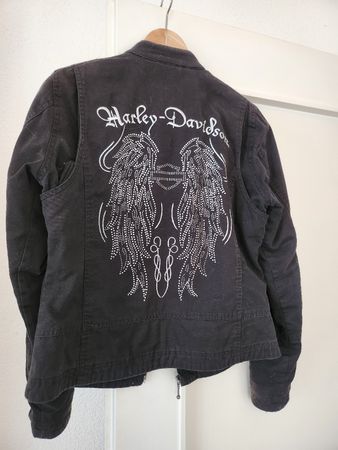 Veste Harley-Davidson femme noire taille S bon état