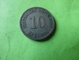 Dt. Reich 1901 A, 10 Pfennig