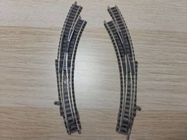 Fleischmann N 9142 R+L Bogenweichen (A)