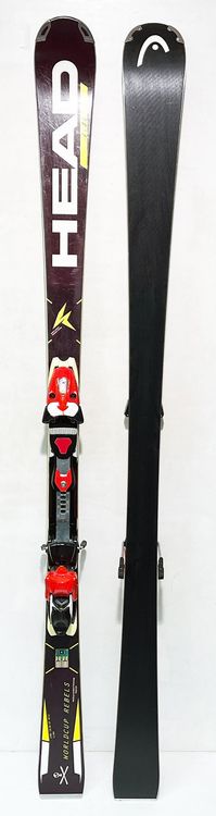 HEAD WORLDCUP REBELS i SL 165 cm; Slalom RENNSKI mit Platte 