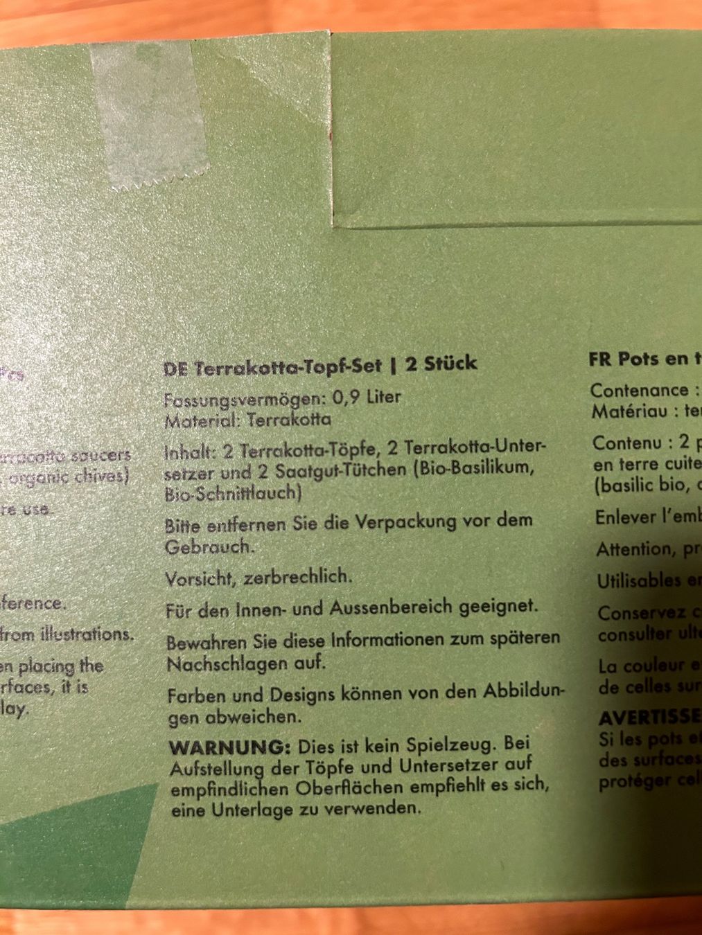 Vasi per fiori: 2 Terrakotta-Töpfe – Nuovo e nell'imballaggio originale da Uitikon Waldegg venduto da bar_dc5t 1