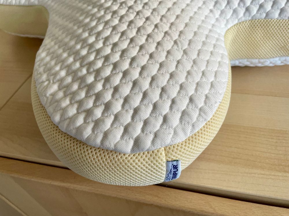 Taie D'oreiller Edda Lux Pour Tempur All-Around 60/56x50/48 Cm - 100% Coton Jersey, Couleur Lagune