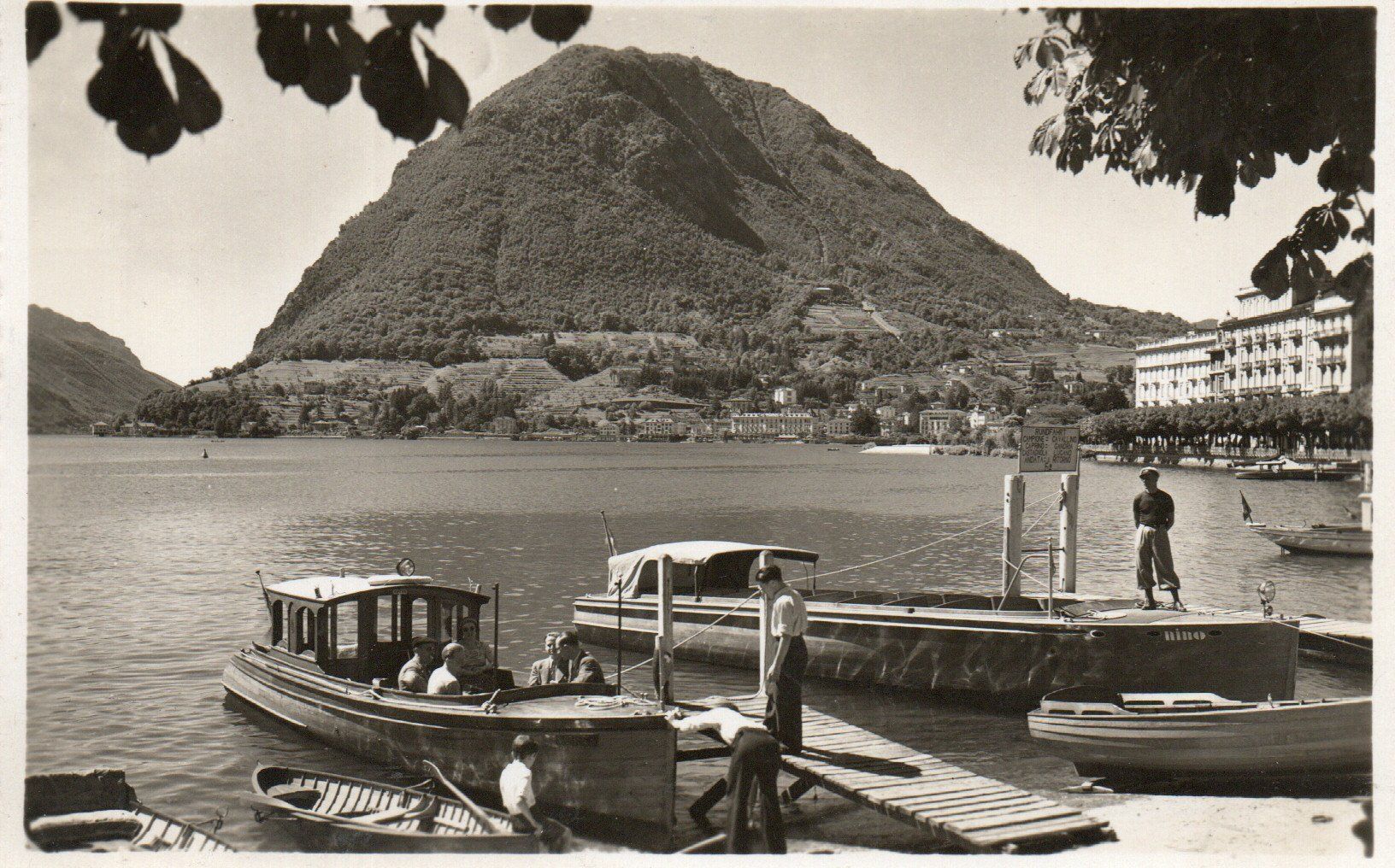 Cartoline postali: Lugano - Quai – Nuovo (secondo la descrizione) da Melano venduto da pisonsdro