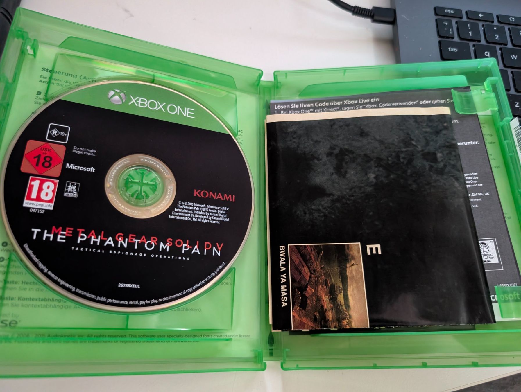 Microsoft Giochi: Metal Gear Solid The Phantom Pain Xbox One Game – Usato da Hünenberg See venduto da SpecialEditionGaming 1