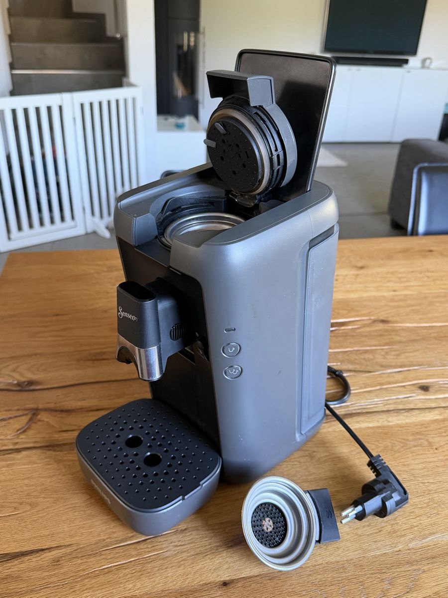 Senseo Macchine per caffè & Macchine per espresso: Senseo Maestro grau mit Kaffeepads – Usato da Windlach venduto da Patolex