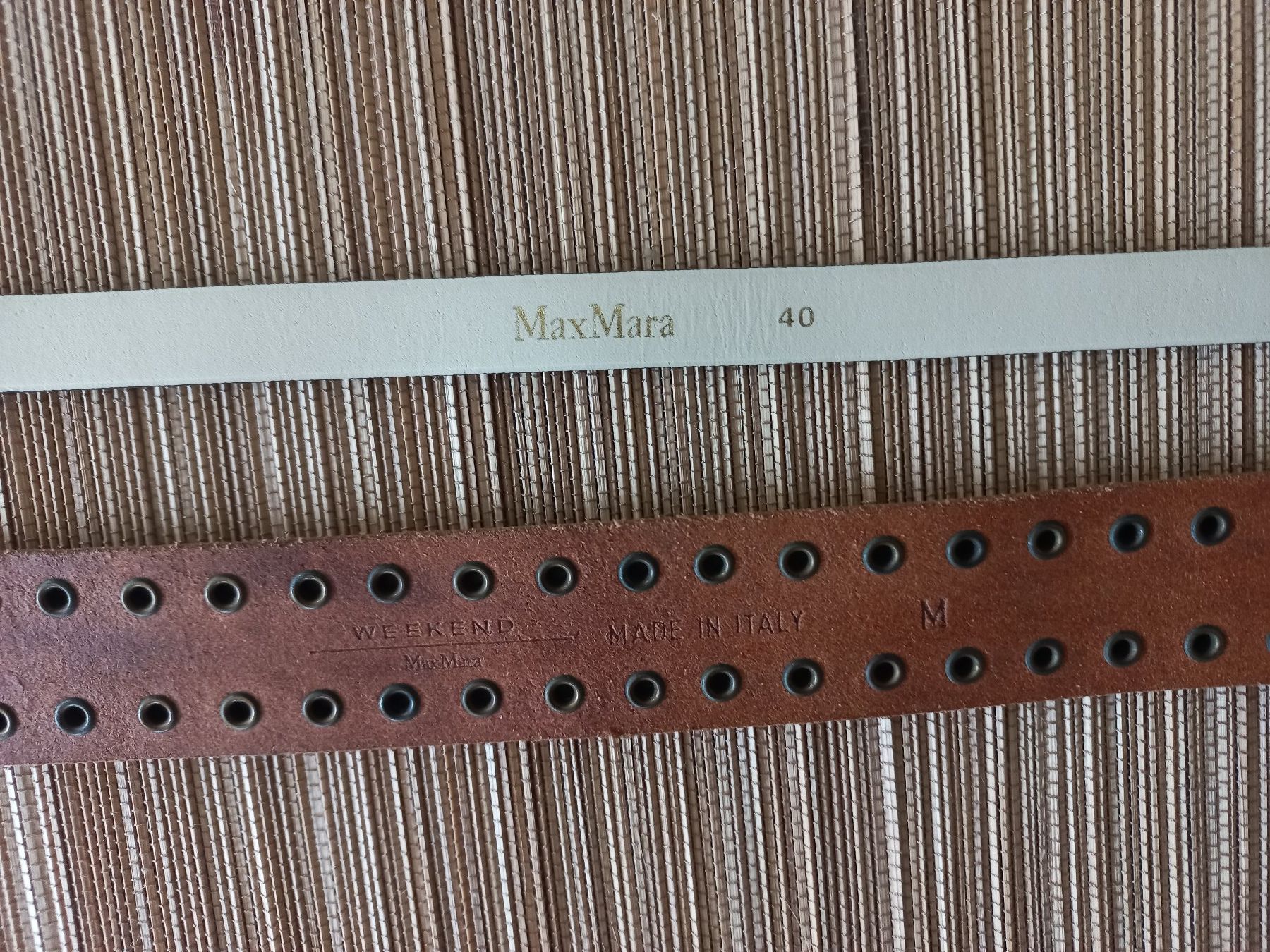Gürtel: 2 Max Mara Gürtel, einzeln möglich – Gebraucht aus Kaufdorf von EdelmannPaPrintGmbH 3