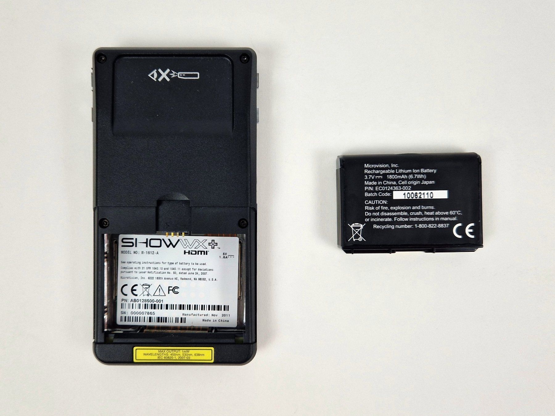 Proiettori: MicroVision SHOWWX+ HDMI Mini-Projektor – Nuovo (secondo la descrizione) da Basel venduto da Restwert_Basel 5