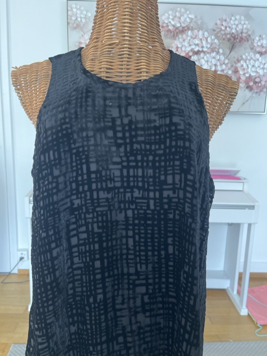 Calvin Klein Vestiti: Kleid, Samtoptik, Calvin Klein, neu, S – Usato da Solothurn venduto da Bobesch08 2