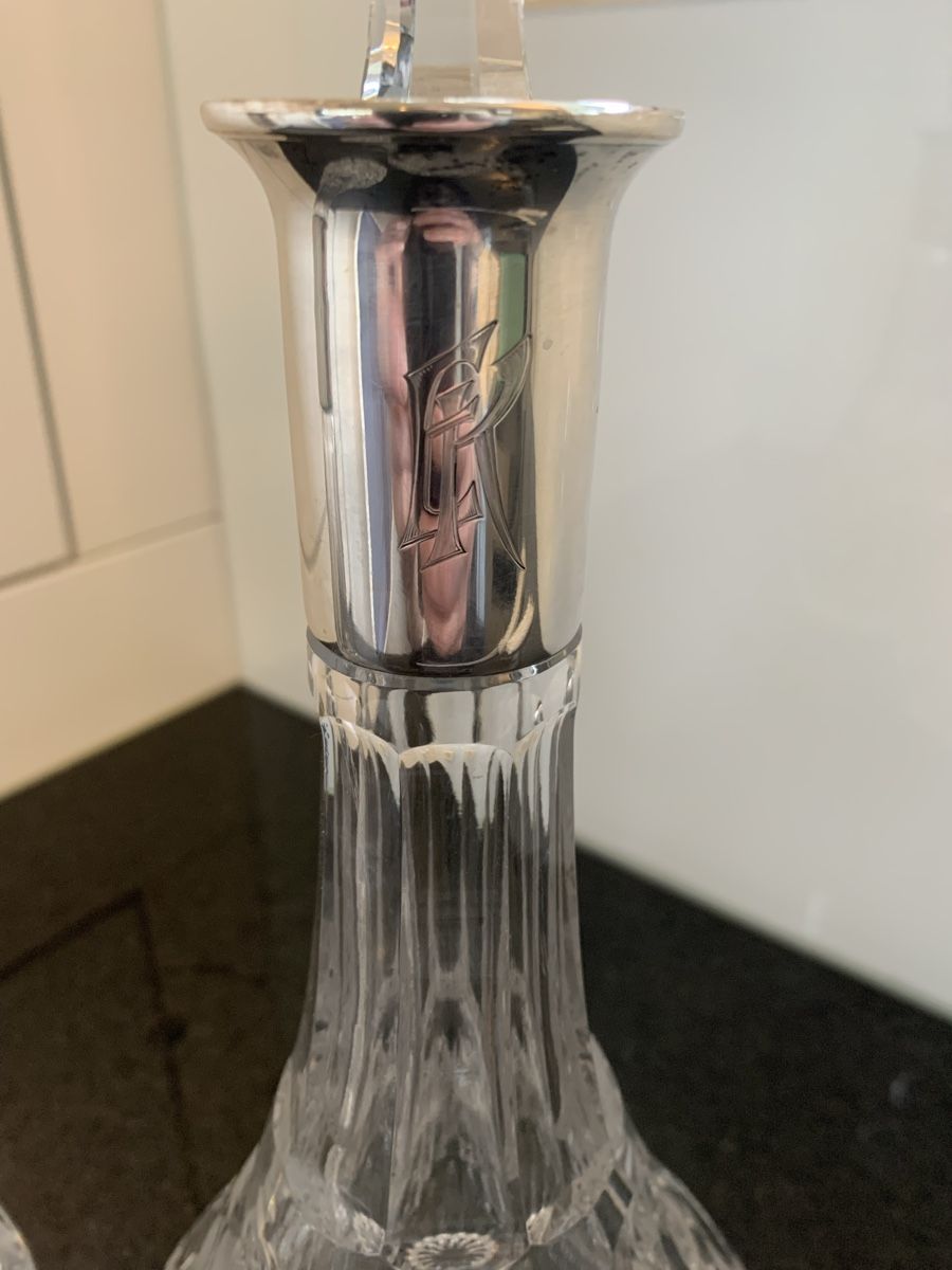 Caraffe: Karaffe mit 800 Silber – Usato da Zollikofen venduto da ausmisten_at_home 1
