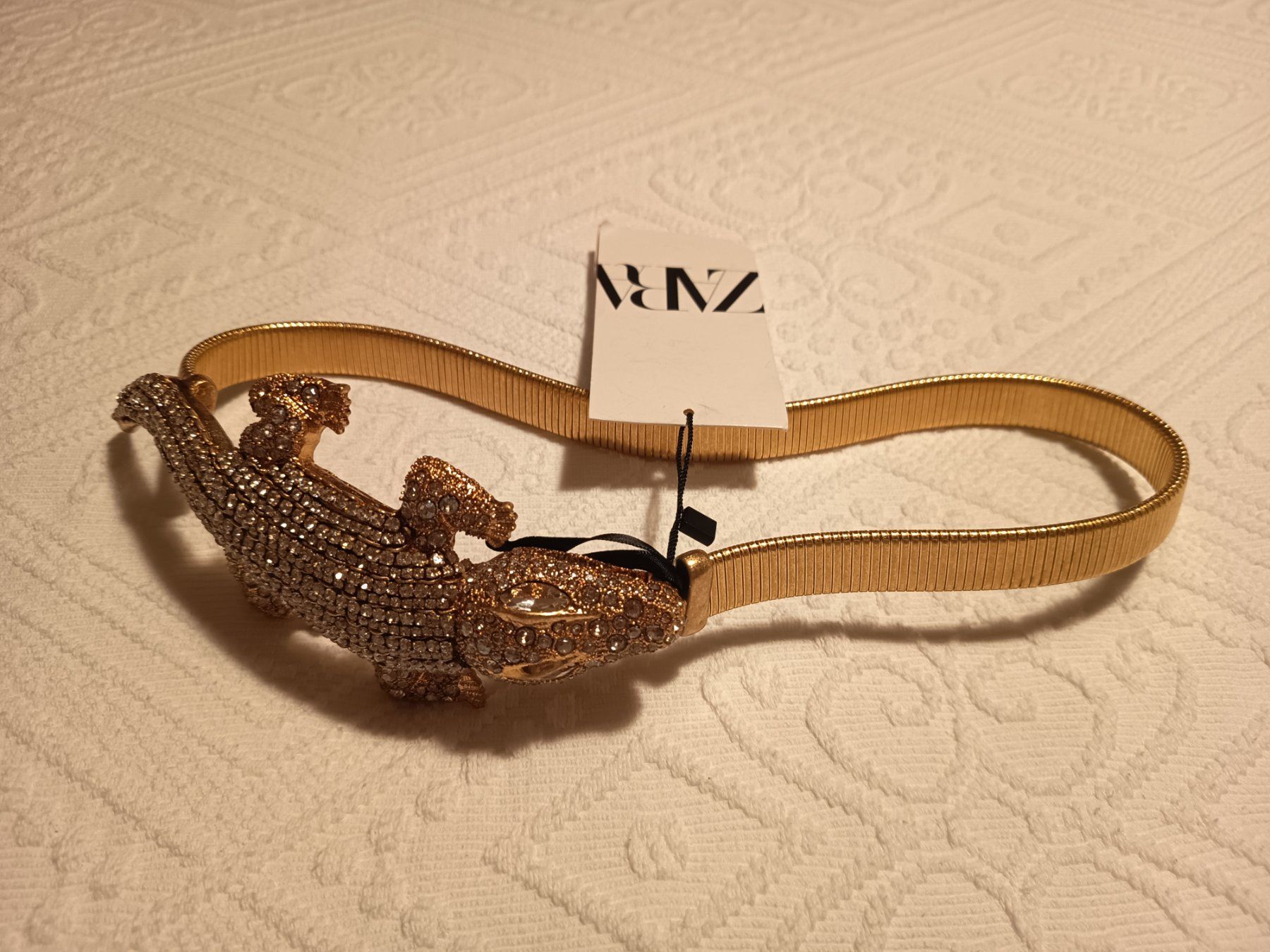 Cinture: Zara Gold Belt – Nuovo e nell'imballaggio originale da Basel venduto da beg_6v7r