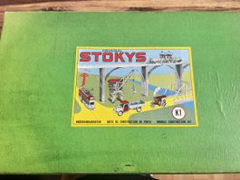 Original STOKYS Metallbaukasten – Konvolut mit 4 Kästen (K1,