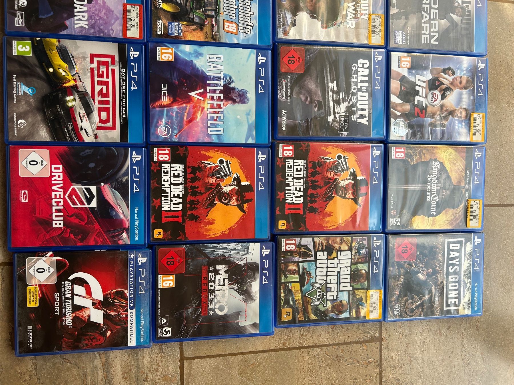 Sony Giochi: 24 PS4 Spiele als Set – Usato da Uhwiesen venduto da Bogi2257 2