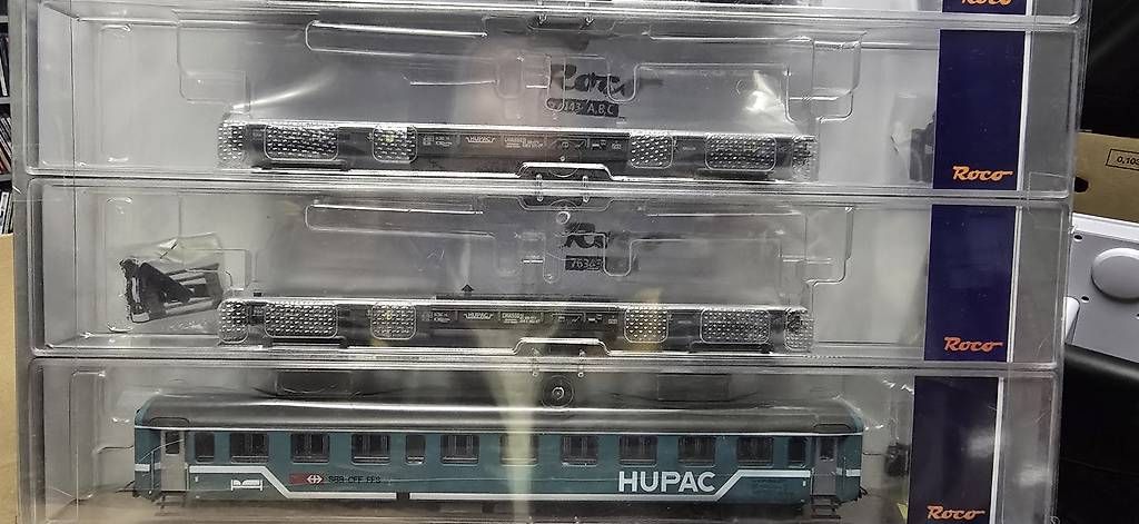Modellini di ferrovie: Hupac Rollende Landstrasse – Usato da Ebikon venduto da Mr.Busdriver