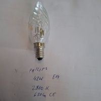 Philips Birne, E14, 42W, neuwertig, warmes Licht, Top! (53)