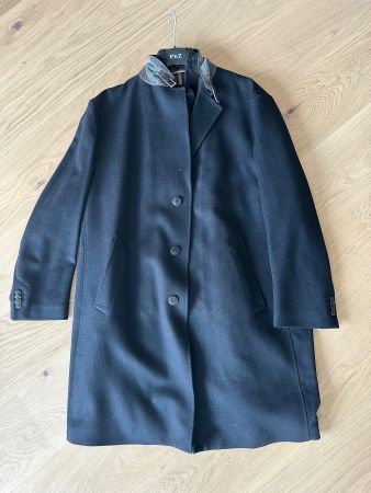 Windsor Herrenmantel Gr. 58, Schurwolle mit Innengilet