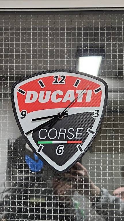 Orologi da terra & Orologi da parete: Funkuhr Ducati Corse – Usato da Mellingen venduto da Hondavtr 1