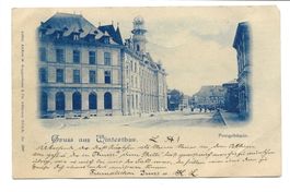 Gruss aus Winterthur (ZH) Postgebäude - 1900