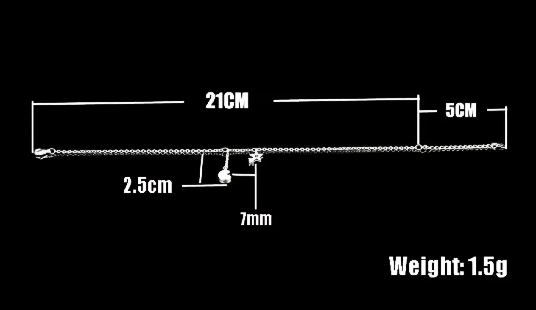 Catenine: Fusskette 925 Sterling Silber(NEU) – Nuovo (secondo la descrizione) da Zürich venduto da Edelshop 2